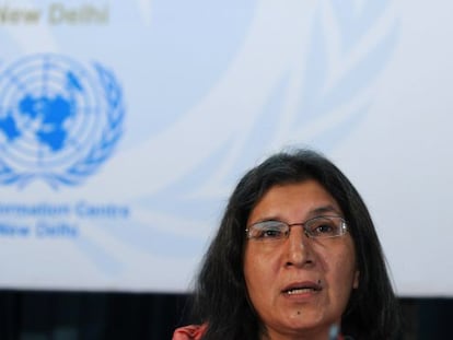 Rashida Manjoo, relatora de la ONU sobre la violencia contra la mujer