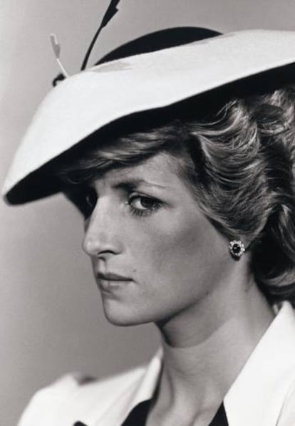Diana de Gales, durante su visita a Washington en 1985.