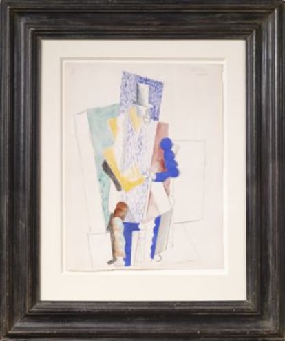 'L'homme au Gibus' de Pablo Picasso.