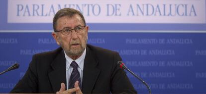 El presidente del Parlamento andaluz, Manuel Gracia.