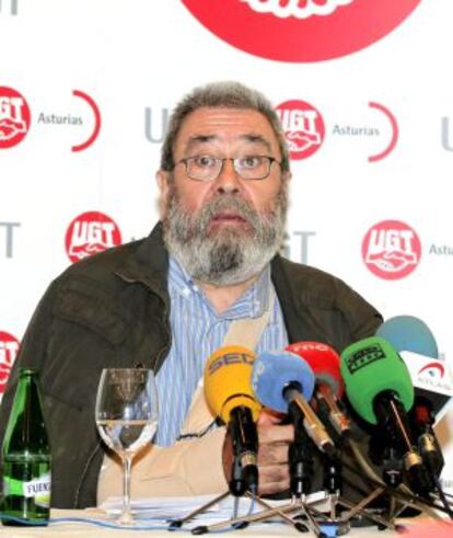 El secretario general de UGT, Cándido Méndez