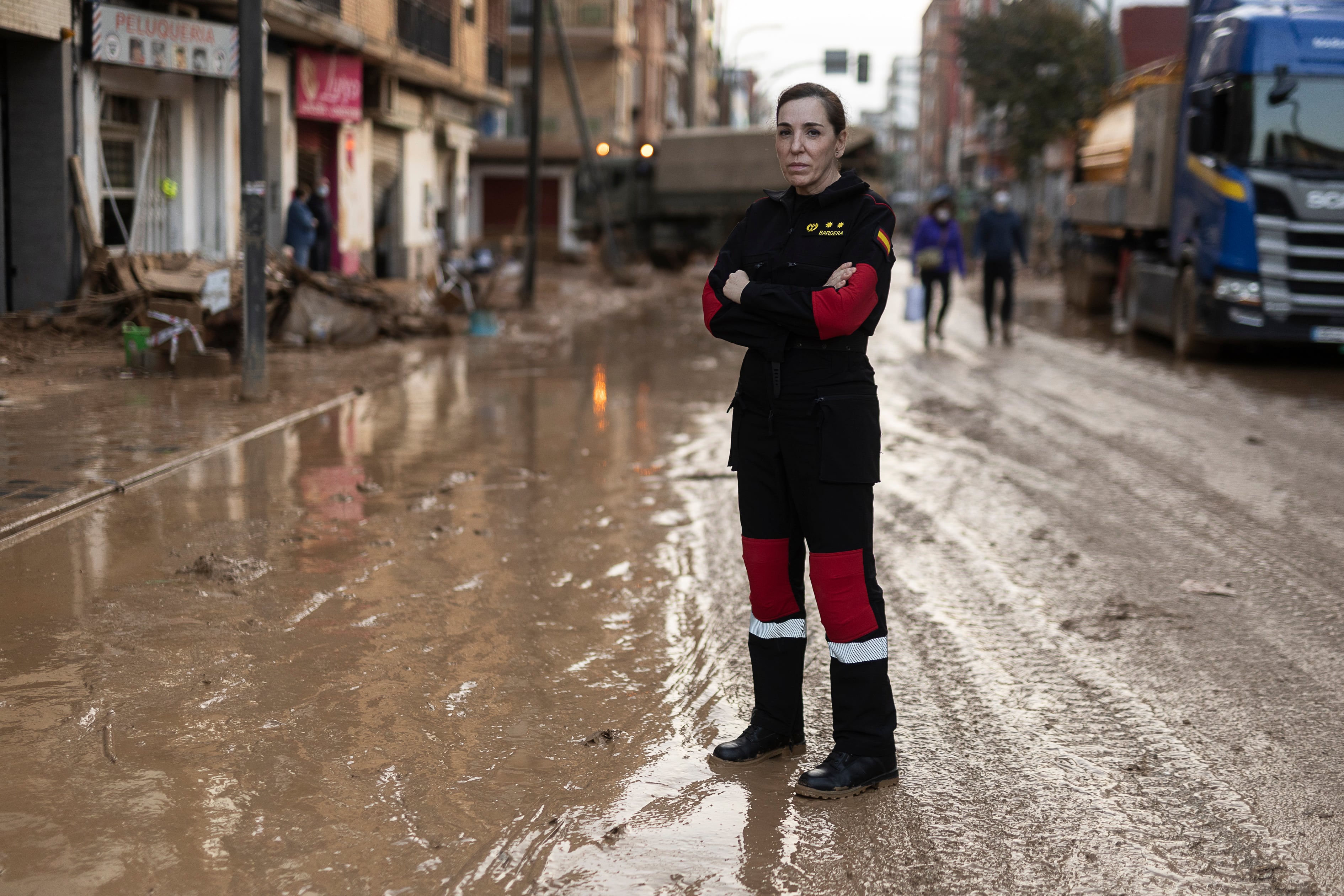 Pilar Bardera, jefa de psicología de la UME: “Lo que se ha vivido en la Ciudad de la Justicia, con decenas de cadáveres llegando, ha sido muy duro”