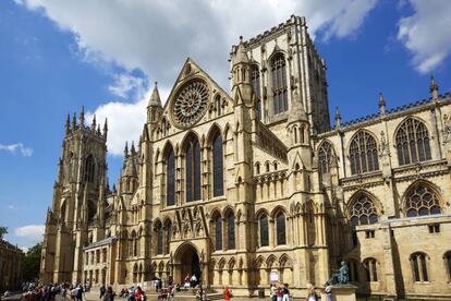 La catedral de York (Reino Unido).