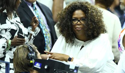 La presentadora Oprah Winfrey.