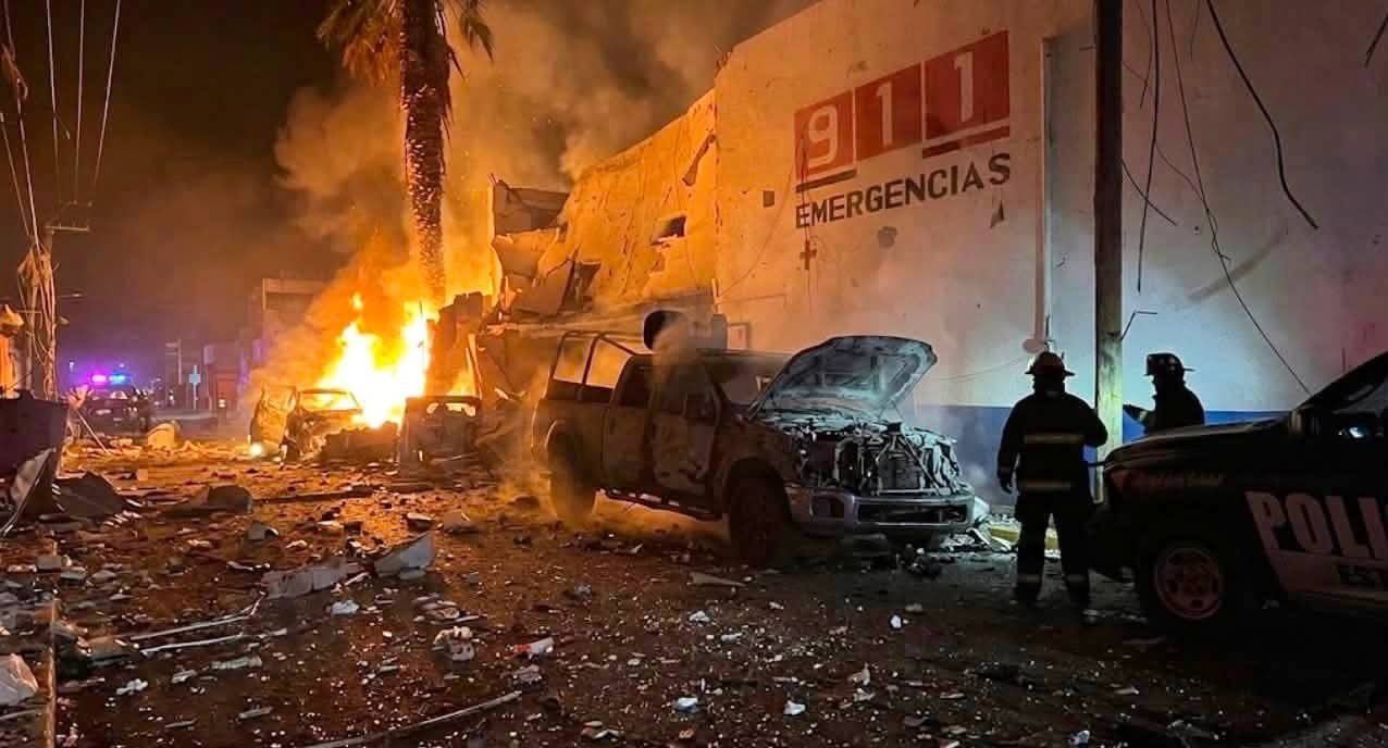 Al menos siete heridos en un ataque con coche bomba a una comandancia de Zacatecas