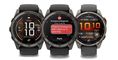 Pantalla del nuevo Garmin Fenix 8 Pro