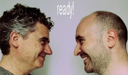 El saxofonista Josep Lluís Galiana, a la izquierda, y el pianista Carlos D. Perales, a la derecha.
