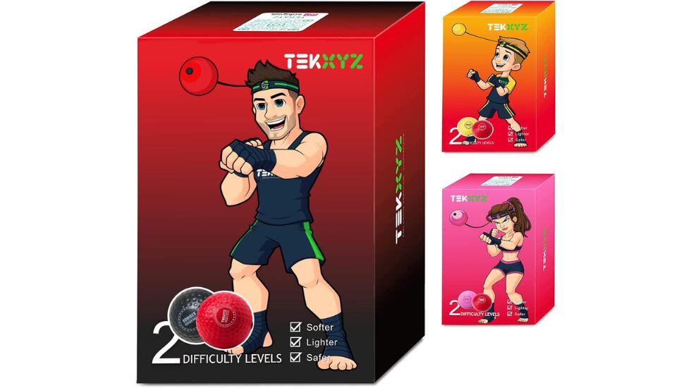 La pelota incluye dos bolas de diferente nivel de dificultad.