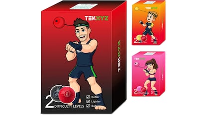 Esta es la mejor pelota de entrenamiento para boxeo: es una pelota de reflejo.