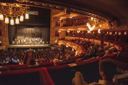 El Gran Teatro del Liceo de Barcelona (España).