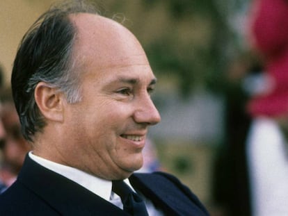 Karim Aga Khan IV, en Porto Cervo en 1986.