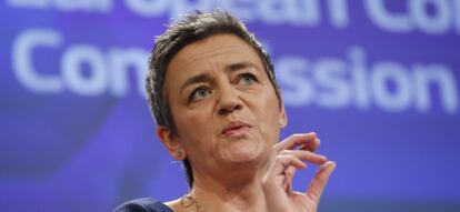 La comisaria europea de Competencia, Margrethe Vestager.