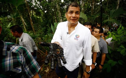 Rafael Correa, en una imagen de archivo.