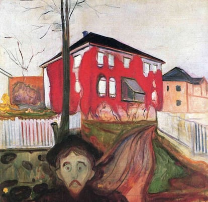 'Enredadera de Virginia roja' (1898-1900), de Edvard Munch.