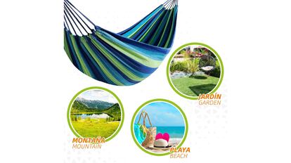 Esta es una de las mejores hamacas para el jardín que se pueden comprar en Amazon