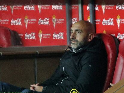 Abelardo, durante el partido contra el Eibar el domingo pasado.