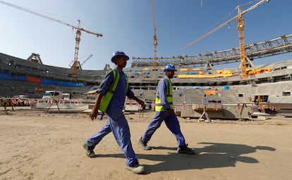 Trabajadores Qatar 2022