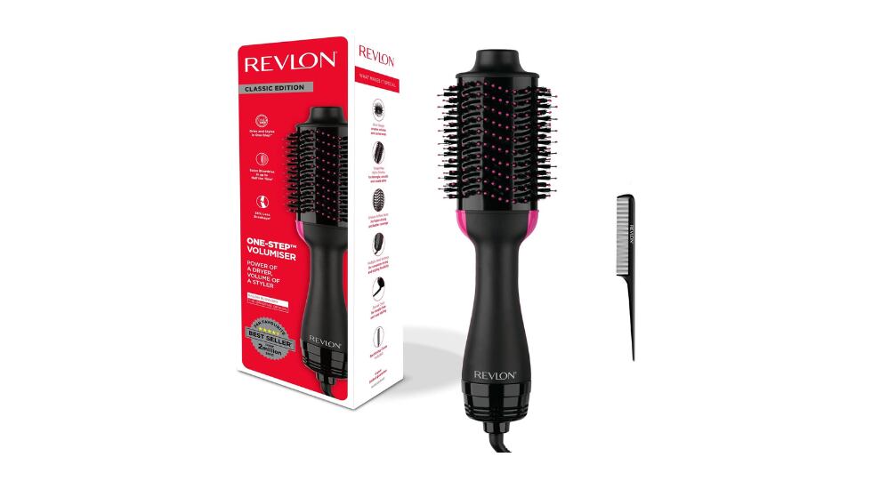 Cepillo voluminizador de REVLON.