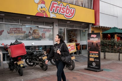 Una sucursal de Frisby en Bogotá, el 14 de mayo.