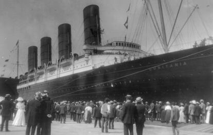 Imagen de archivo del 'Lusitania'.