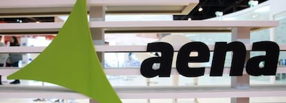 Logotipo de Aena.