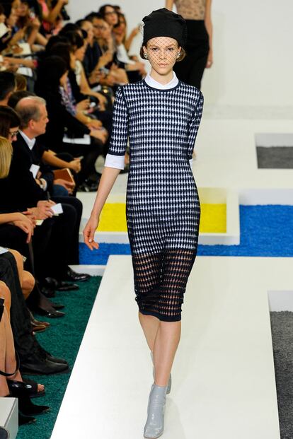 El último desfile de Raf Simons, de primavera-verano 2012, para Jil Sander