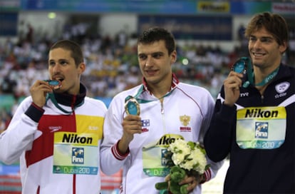 Aschwin Wildeboer, Stanislav Donets y Nicholas Thoman.