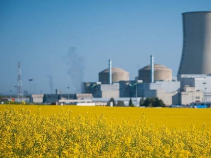 La central nuclear de Civaux, en el centro de Francia