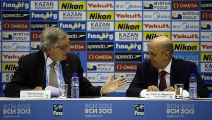 Xavier Trias y César Maglione.