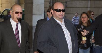 Juan Francisco Trujillo, en 2012 cuando compareció en los juzgados.