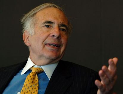 El inversor Carl Icahn. 