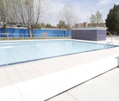 Piscina municipal de Casetas, en una imagen del Ayuntamiento de Zaragoza.