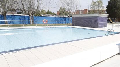 Piscina municipal de Casetas, en una imagen del Ayuntamiento de Zaragoza.