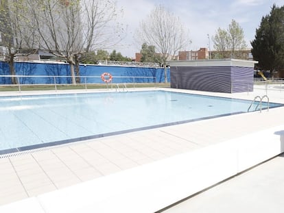 Piscina municipal de Casetas, en una imagen del Ayuntamiento de Zaragoza.