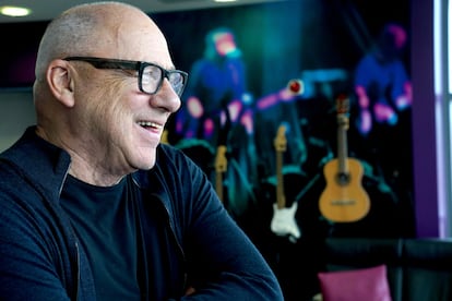 Mark Knopfler, el 1 de marzo de 2024 en Newcastle (Inglaterra).