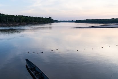 Vista del río Guayabero.
