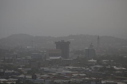 polvo del Sahara en El Salvador