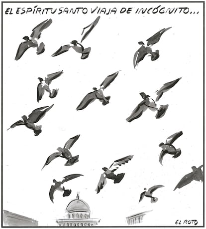 Viñeta de El Roto del 9 de mayo de 2025.