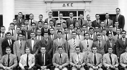 La masculinidad seg&uacute;n los miembros de Delta Kappa Epsilon, cap&iacute;tulo de la Universidad de Dartmouth, en 1948. Entonces tres de sus miembros ya hab&iacute;an presidido EE UU. Hoy, DKE ha sido expulsada de Yale por mis&oacute;gina.