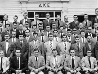 La masculinidad seg&uacute;n los miembros de Delta Kappa Epsilon, cap&iacute;tulo de la Universidad de Dartmouth, en 1948. Entonces tres de sus miembros ya hab&iacute;an presidido EE UU. Hoy, DKE ha sido expulsada de Yale por mis&oacute;gina.