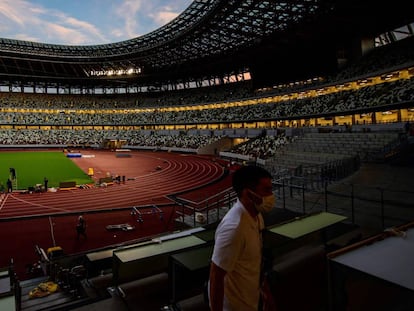 El nuevo estadio olímpico de Tokio se estrena con una competición de atletismo