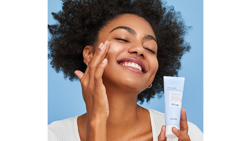 Protector solar con acción hidratante.