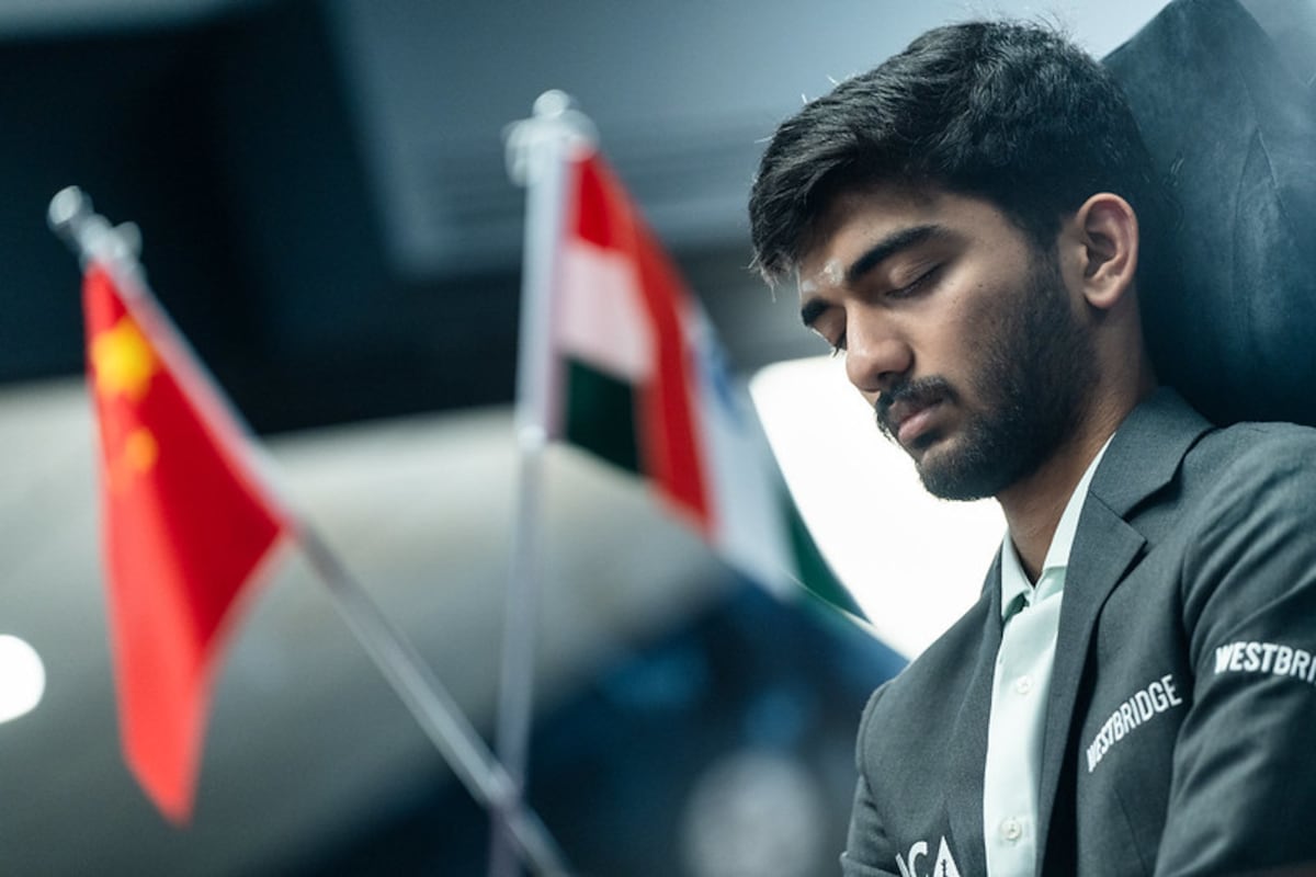 Gukesh gets Ding tangled, wins the 3rd game of the Chess World Cup in Singapore and evens the score