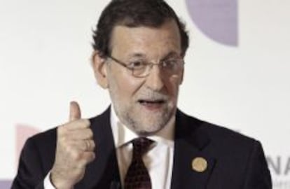 El presidente del gobierno espa&ntilde;ol, Mariano Rajoy.