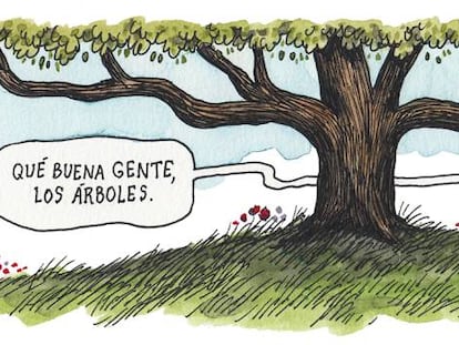 Enriqueta y los árboles