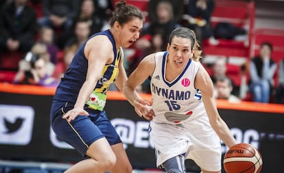 Anna Cruz, en la final ante el Fenerbahce.