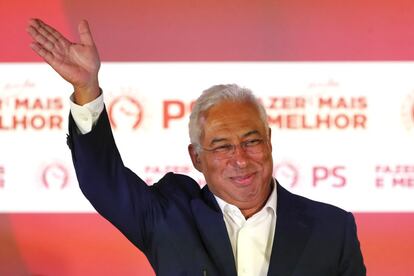 El primer ministro portugués y líder del Partido Socialista, António Costa, ha ganado las elecciones en Portugal.