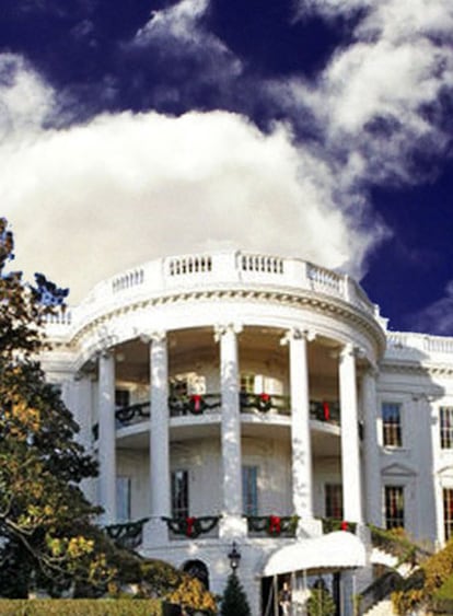 Nubes sobre la Casa Blanca.