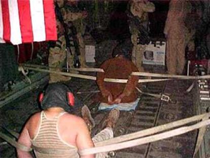 Traslado de presos talibanes