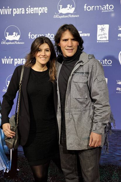 Marta Solaz y Sergio Peris Mencheta en 2010.